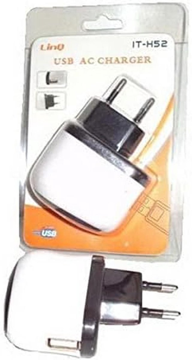 USB-opladeradapter 220V naar 5V voor snelladen van elektronica