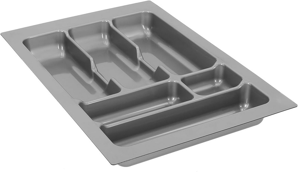 Besteklade 490 x 335 mm Grijze Bestekorganizer voor in de Keukenla