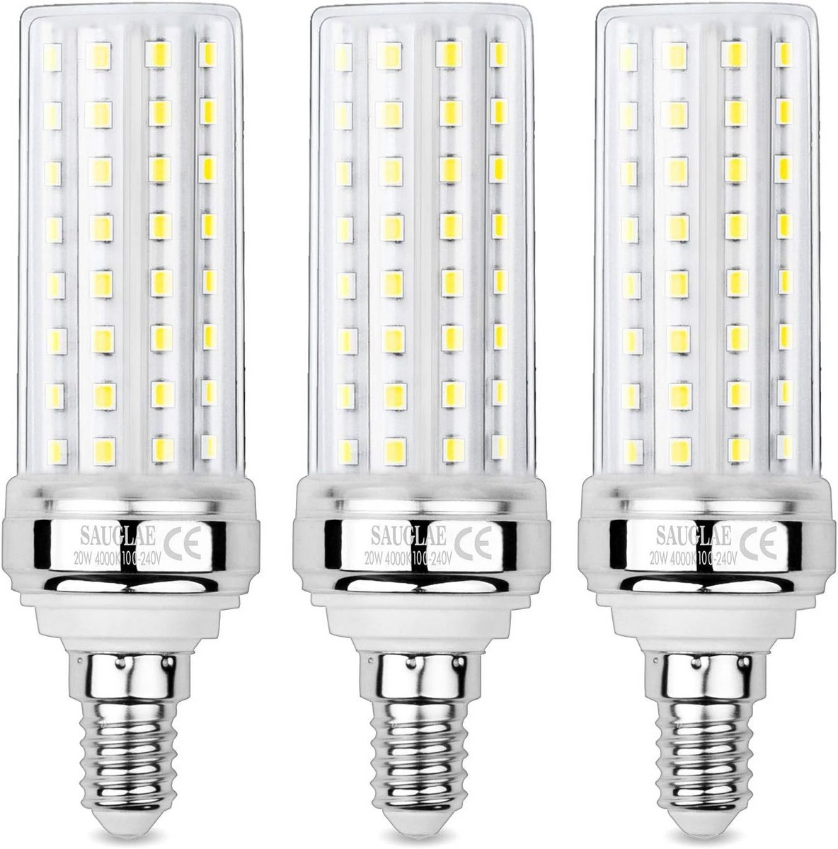 20W LED lamp 4000K neutraal wit 2300 lumen E14