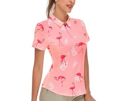 Dames Poloshirt 1/4 Rits - Lichtgewicht Golf Tennis Blouse UPF 50+ - Soneven