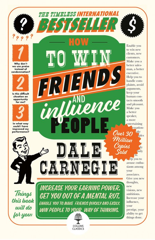 Collins Classics- How to Win Friends and Influence People - cover