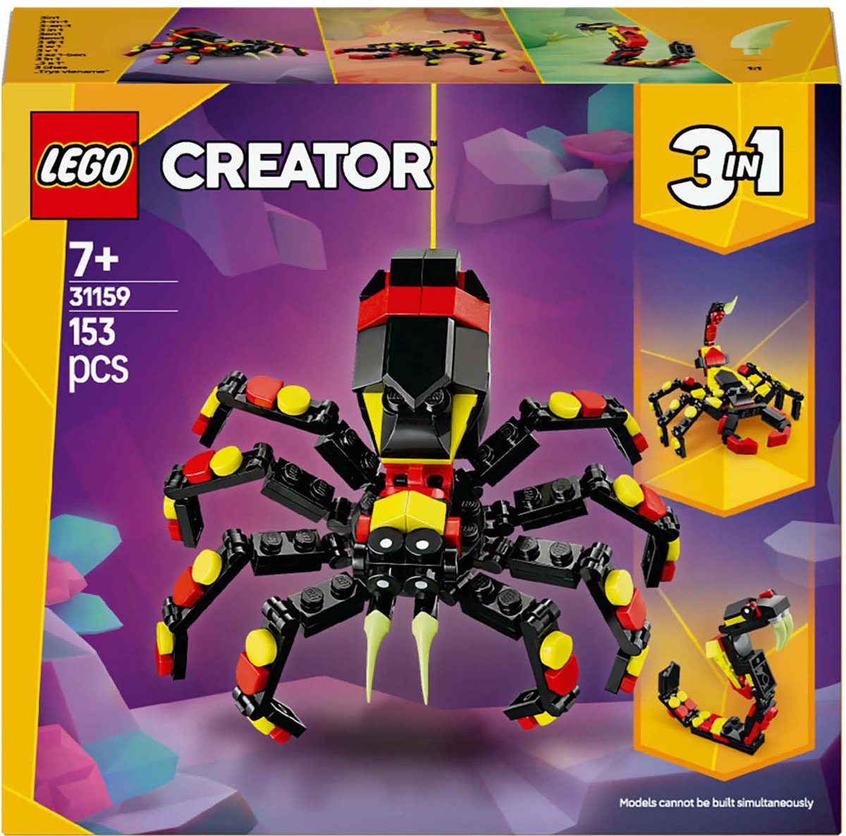 LEGO 31159 Creator 3-in-1 Wilde dieren: spannende  spin