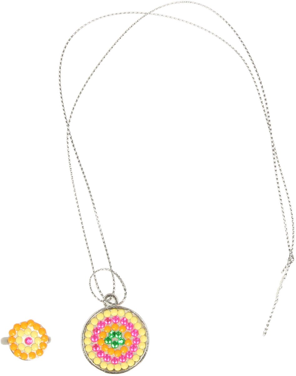 Grafix Diamond Painting Jewellery | Maak je eigen sieraden | Diamond Painting sieraden | Kettingen & ringen | Sieraden meisjes — cadeau in Spellen & Speelgoed - foto 4