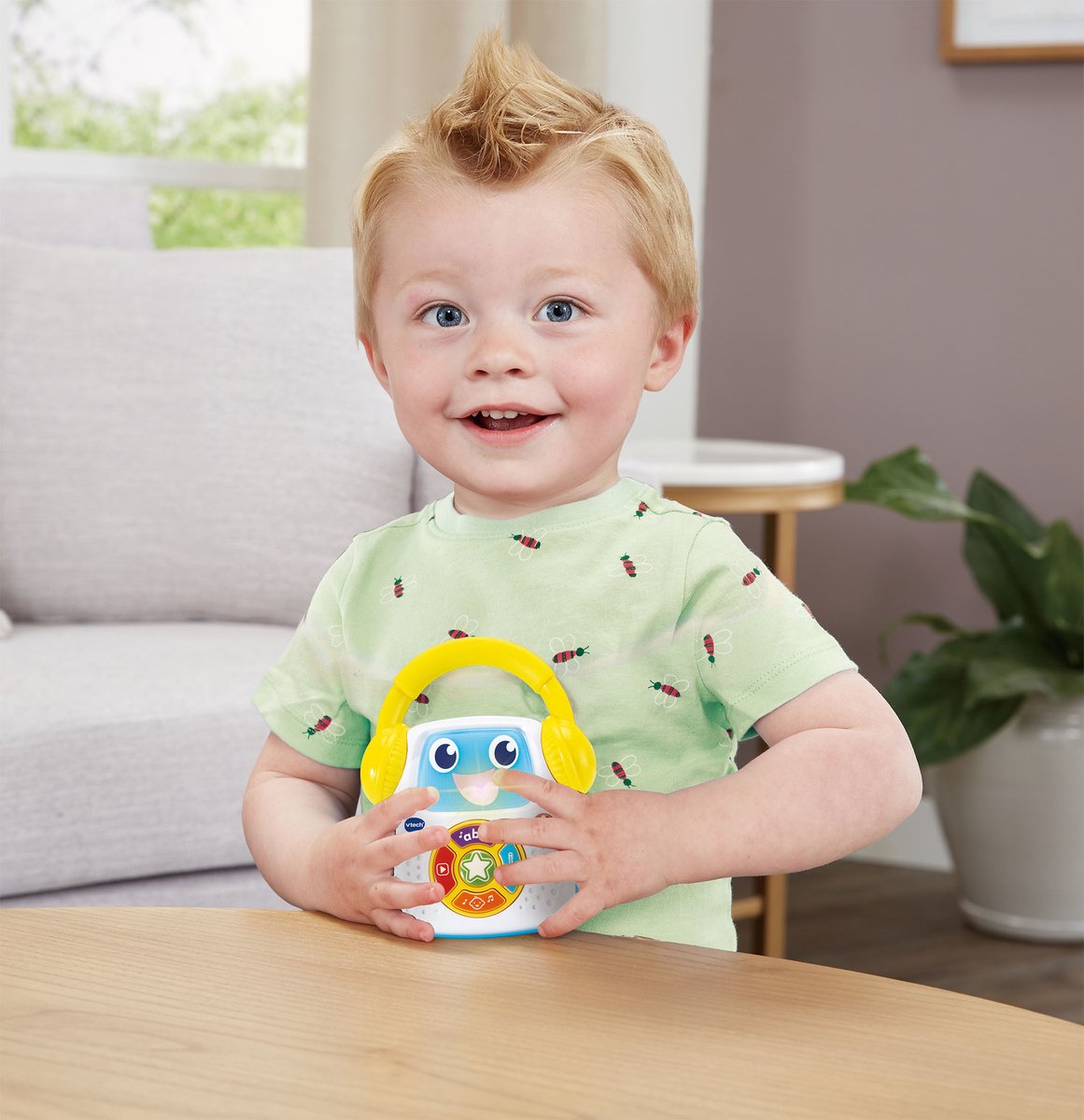 Vtech Baby Mijn Eerste Muziekspeler - Interactief Speelgoed - Incl. 23 Melodietjes & 9 Gezonden Liedjes - Cadeau - Vanaf 9 Maanden — afbeelding 4