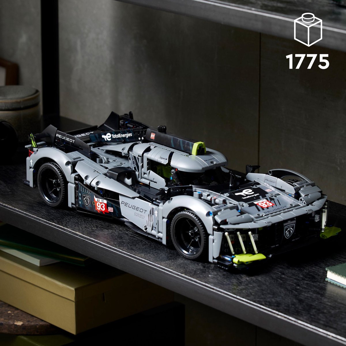 LEGO Technic PEUGEOT 9X8 24H Le Mans Hybrid Hypercar Modelauto Bouwpakket voor Volwassenen - 42156 — afbeelding 10