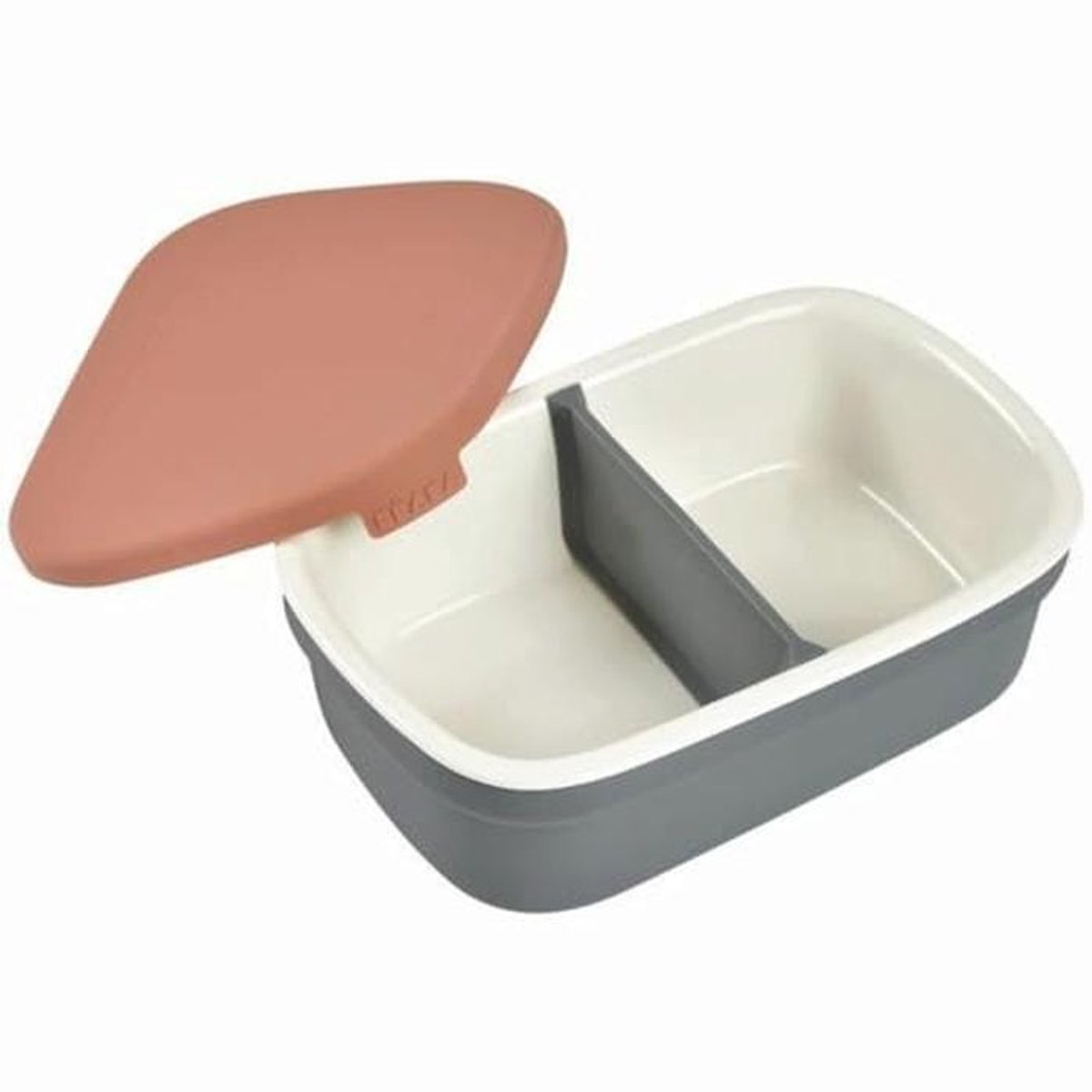 Keramische Lunchbox met Siliconen Deksel - Ovenbestendig en Magnetron Geschikt - 540 ml