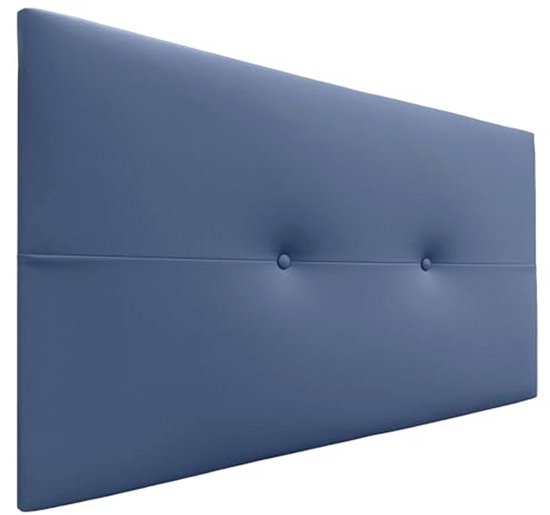 DHOME Hoofdbord van kunstleer of gladde Aqualine-stof, bekleed