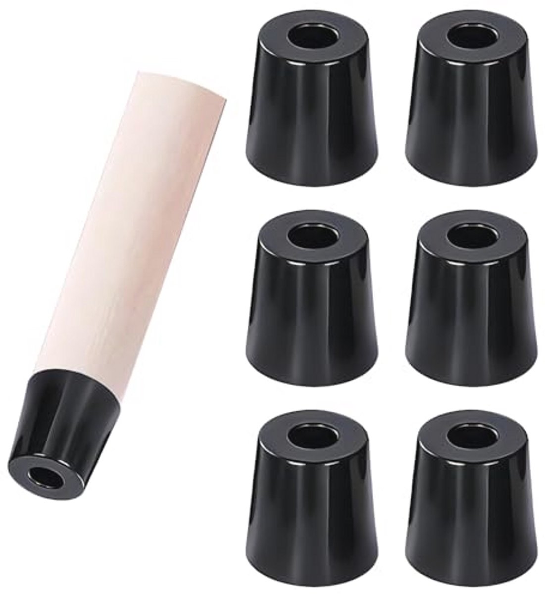 20 Stuks Rubberen Bumper Pads - Vloerbeschermer en Antislip Voetjes voor Meubels