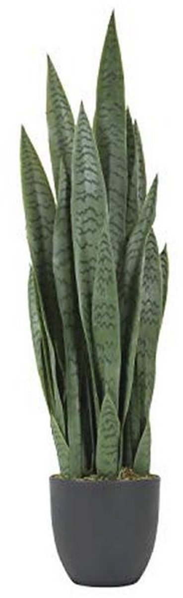 3ft Kunstmatige Slangenplant - Levensechte Faux Planten voor Binnen en Buiten Decoratie