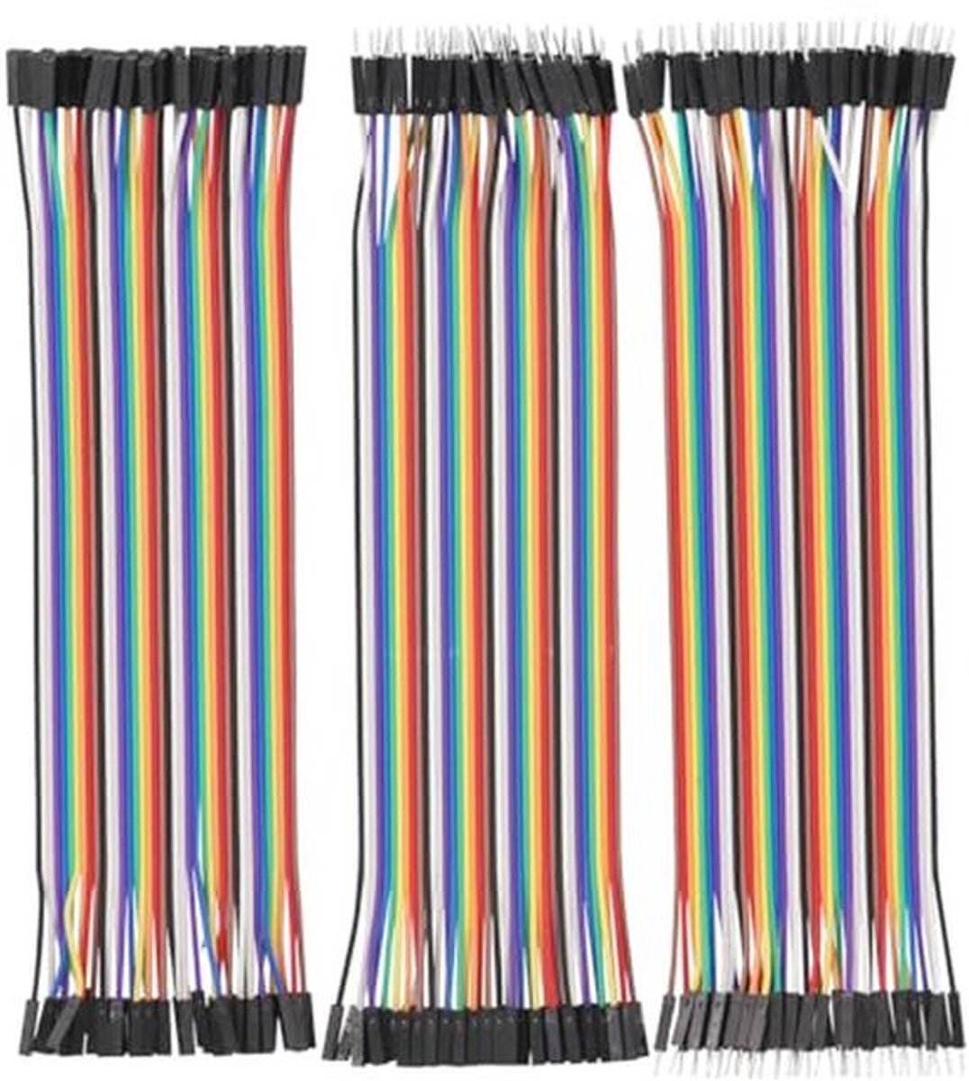 40 Pin Jumperkabels 20 cm - Vrouwelijk-Mannelijk voor DIY Elektronische Projecten