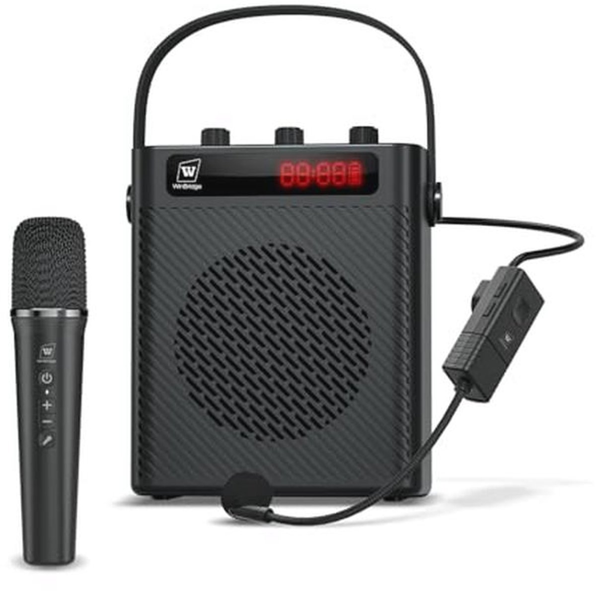 Draadloze Microfoon en Draagbare Luidspreker – 40W PA Systeem met Bluetooth en Geluidseffecten