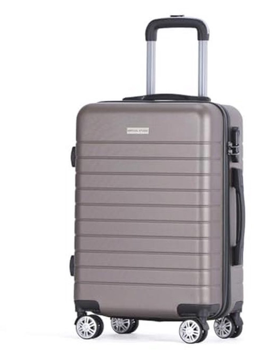20 inch handbagagekoffer - afsluitbare hardcase-trolley voor vliegtuigreizen
