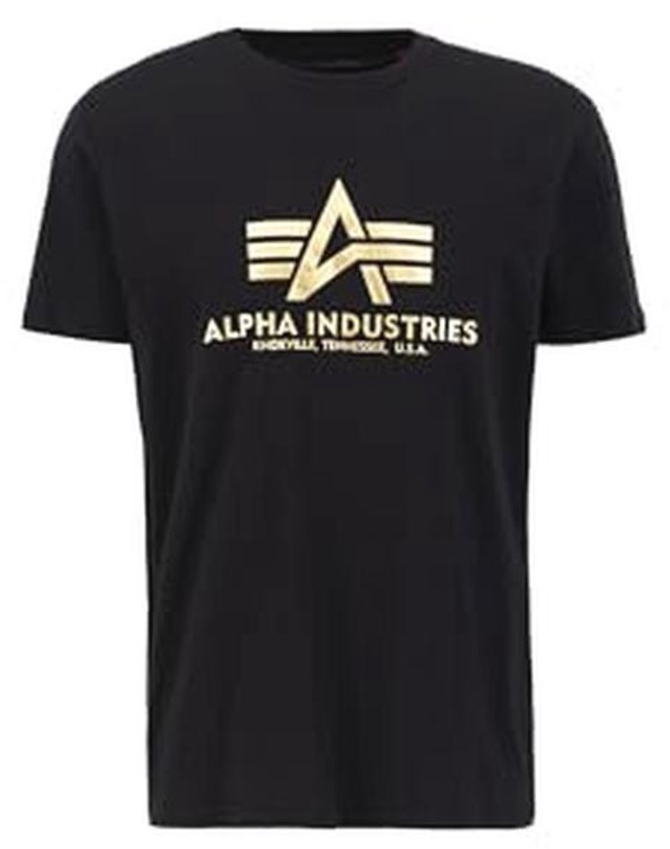 Heren Basic T-shirt met Grote Logo