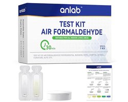 DIY-testkit voor luchtkwaliteit – Controleer Formaldehyde (HCHO) in Huizen, Scholen, en Auto's (Pack van 3)