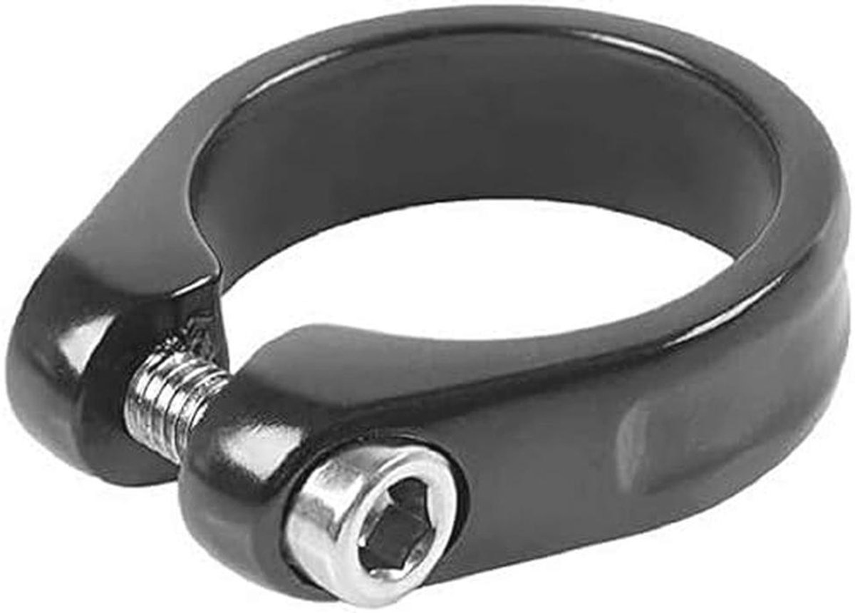 Lichte Zadelklem voor Ø 31,8 mm - Aluminium Zadelpenklem met Binnenzeskantschroeven