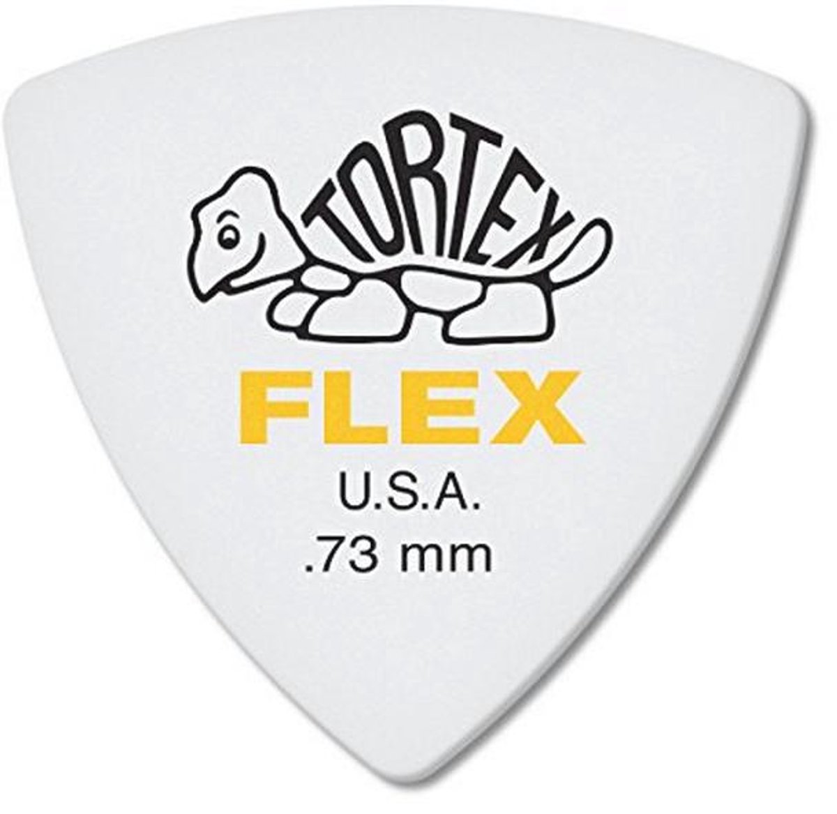Triangel Tortex Flex Plectrums 0,73 mm verpakking van 12