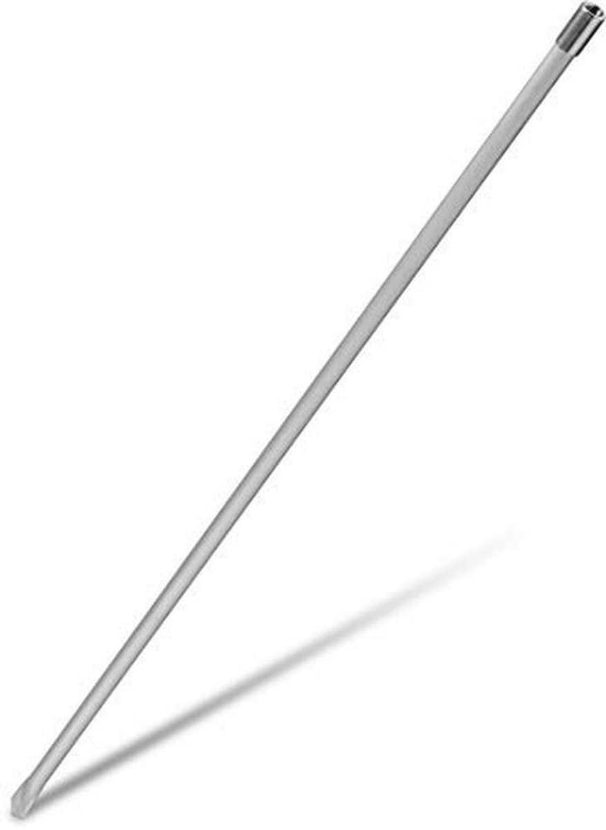 Aluminium Grondpen voor Schepnet - 75 cm met Engelse Schroefdraad