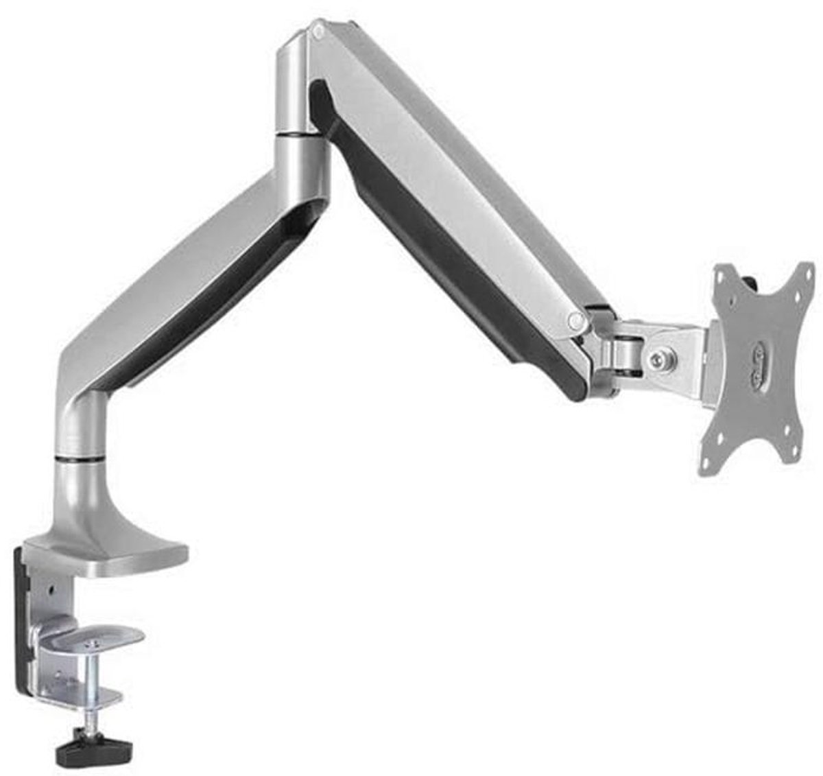 Flat Panel Bureau Steun 81,3 cm (32") - Aluminium Klem/doorvoer