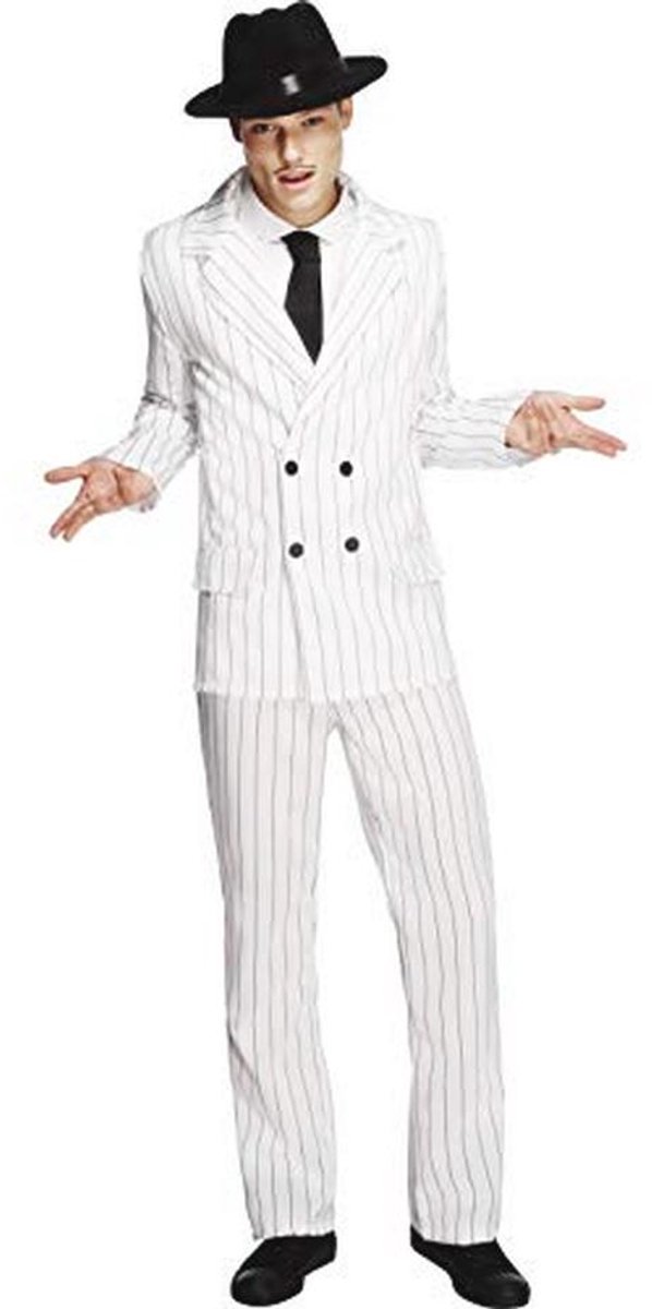 Gangster Kostuum voor Volwassenen - Stijlvolle Verkleedpartij Outfit - Large