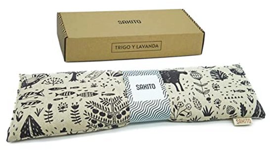 Coussin cervical au blé et à la Lavande - thérapie par le chaud et le froid pour la relaxation