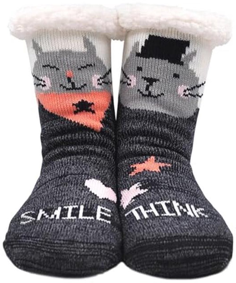 Warme Fleece Pantoffels voor Dames met Antislip