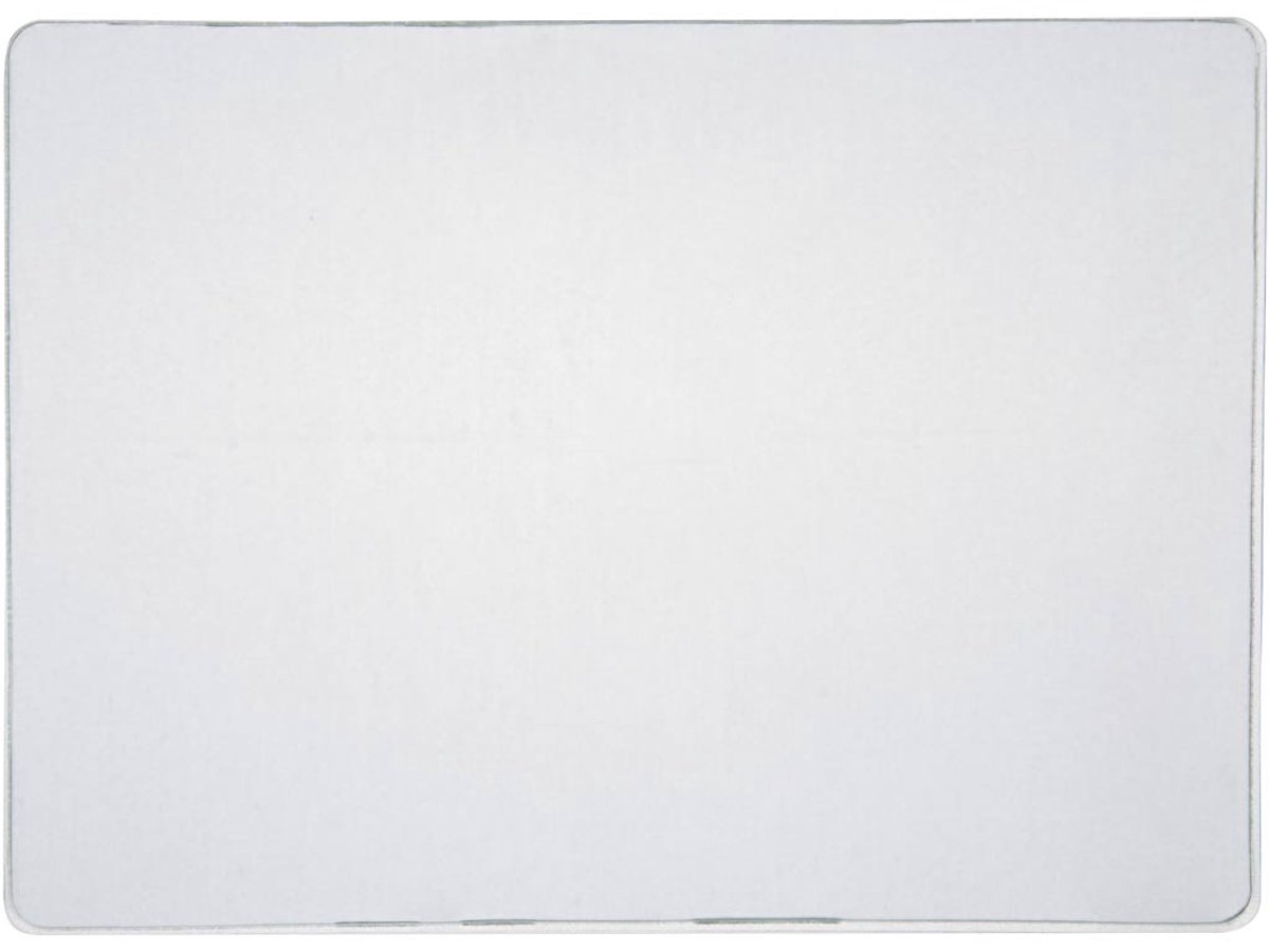 Geldrukplaat, afm 12,7x17,8x1 cm, mat transparant, 1x10stuk