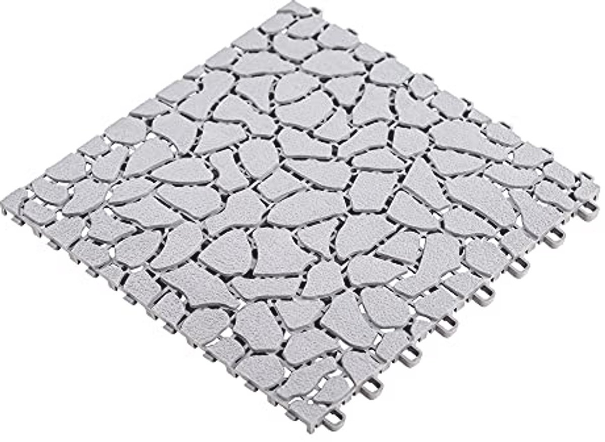 Weerbestendige kliktegels voor buiten 30 x 30 cm voor balkon, tuin en terras - Eenvoudig te leggen en ideaal voor elke ondergrond