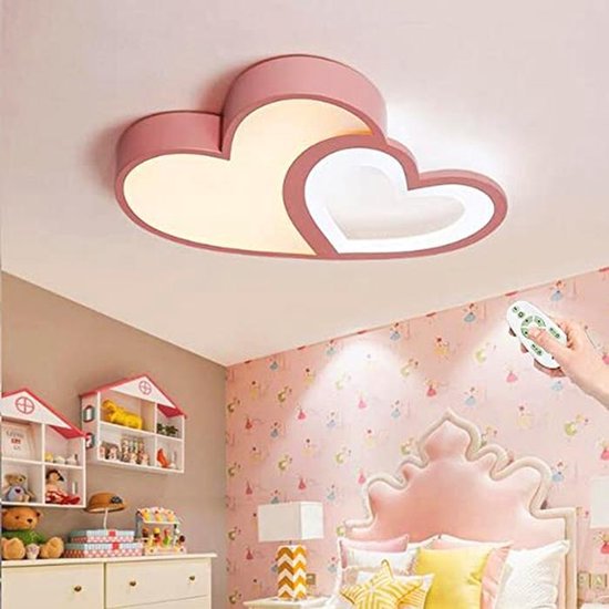 Moderne Dimbare Plafondlamp met Afstandsbediening voor Kinderkamer - Cartoon Design en Verzachte Kleuren — afbeelding 5