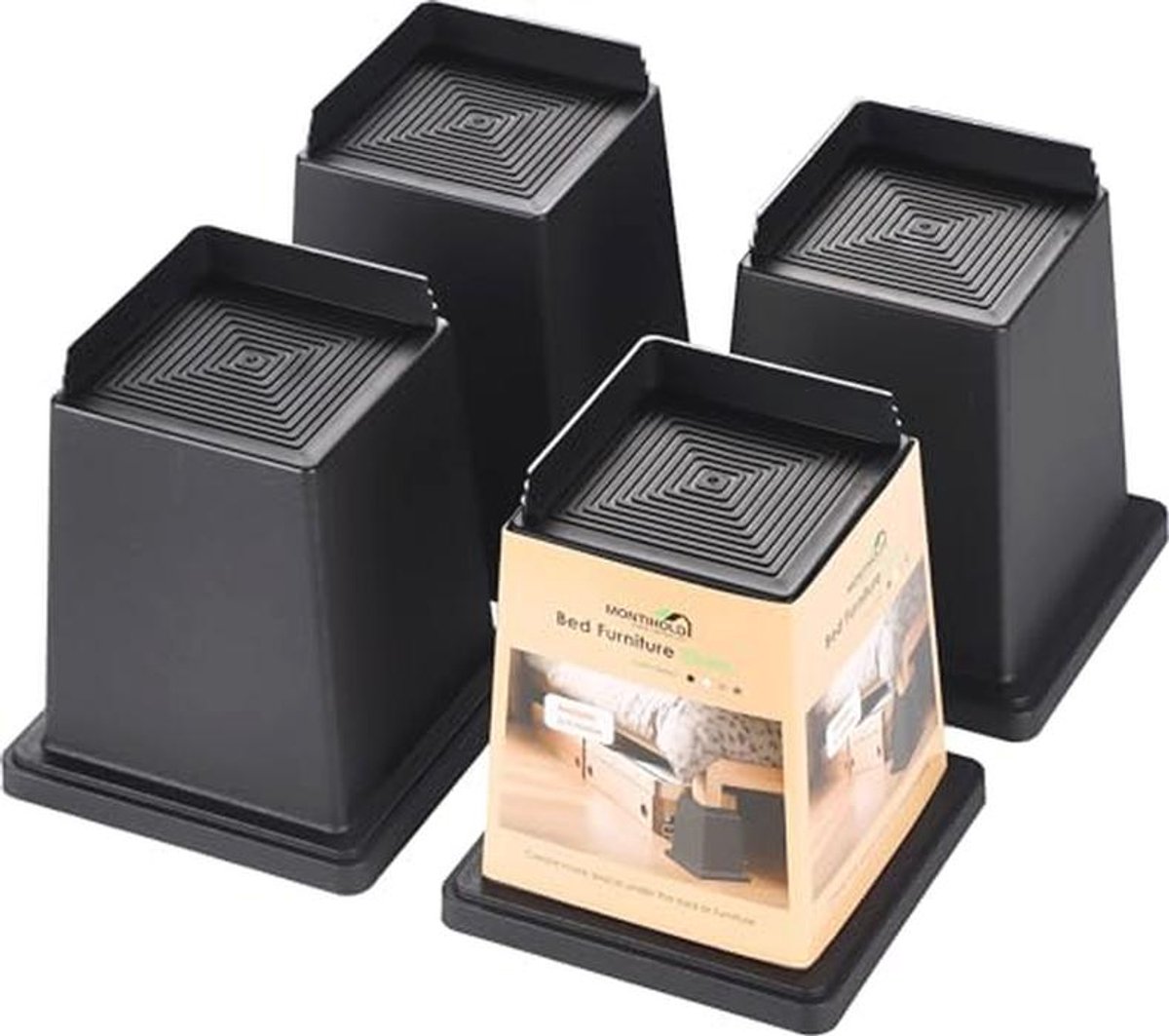 Zware Meubelverhogers 6 Inch - Set van 4 voor Banken, Bureaus en Tafels