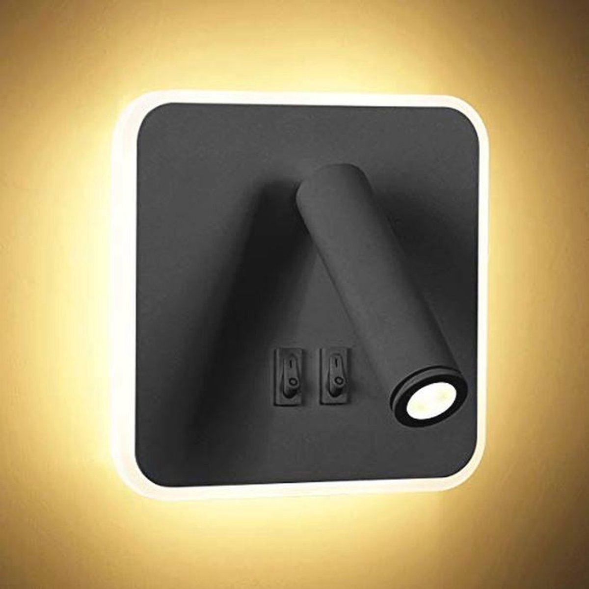Moderne Draaibare Wandlamp met LED, 3W Leeslamp voor Binnen