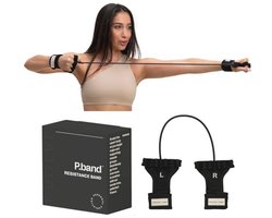 Pvolve P.Band Exercise Resistance Band - Home Workout Equipment to Strengthen Arms, Back and Shoulders, Light Weight Comfortable Glove Design to Improve Mobility, Stability and Posture
