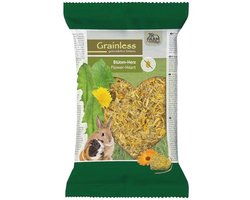 Graanvrije Bloemenhart Snack voor Kleine Dieren 90 g