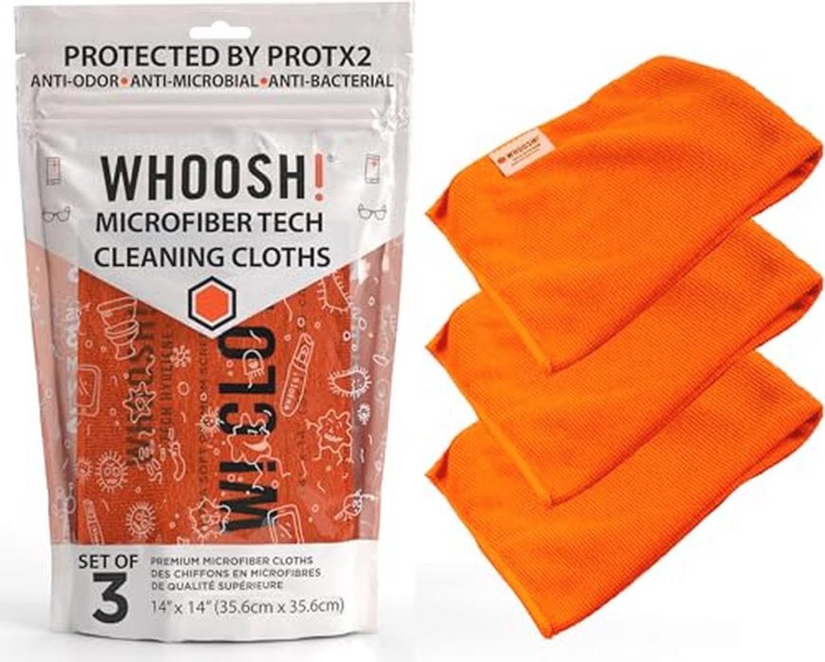 Microfiber Schermreiniger Set voor Smartphones, Tablets, TV's en Meer - 3 Stuks