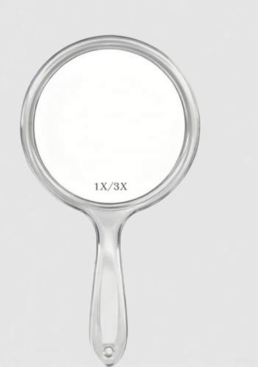 Dubbelzijdige Make-Up Handspiegel met Vergroting - Compact en Draagbaar - 5,7" X 10,6"