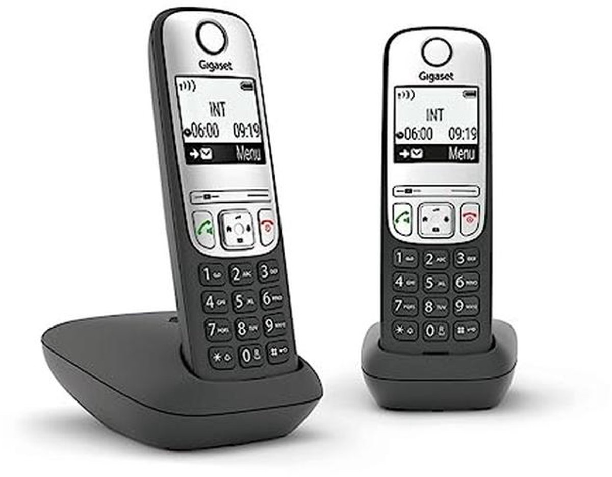Draadloze telefoon met groot scherm en uitstekende geluidskwaliteit