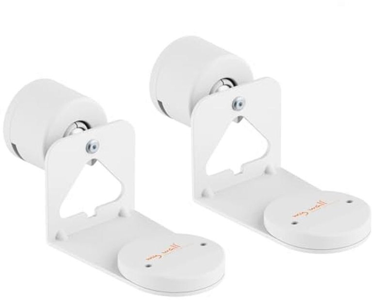 Draaibare Wandluidsprekerbeugel - 2 Stuks, Wit