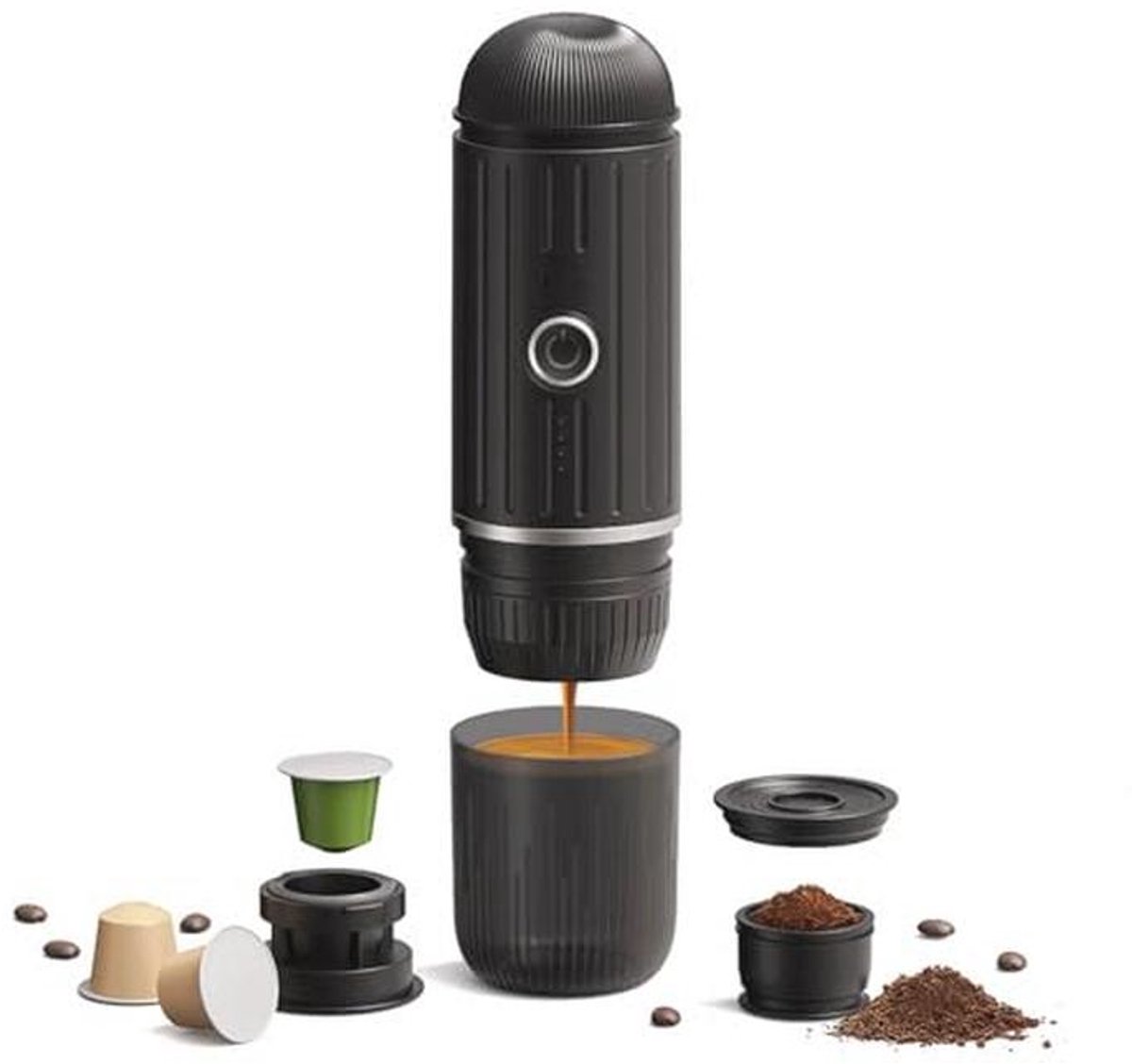 Draagbare Elektrische Espressomachine USB Oplaadbaar en Ideaal voor Reizen