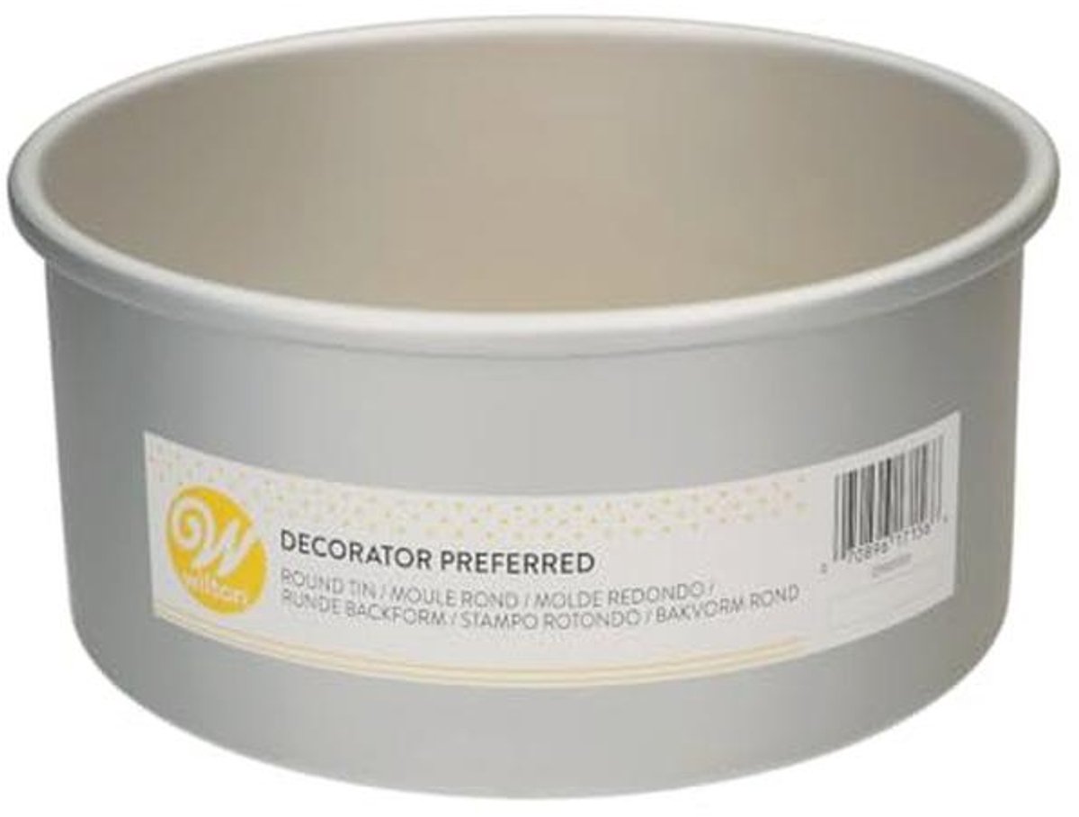 Diep Rond Cakevorm 20 x 10 cm voor Hoogtaart