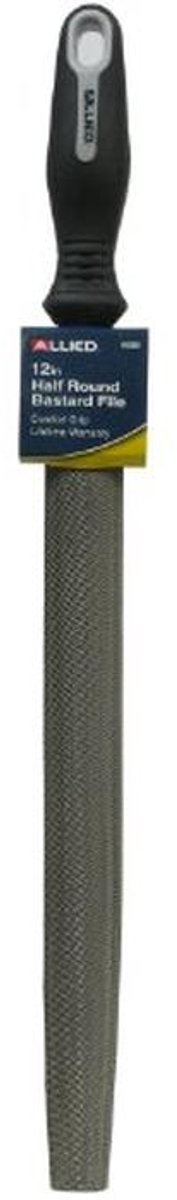 12 inch Half Ronde Bastard File - Comfortabele Antislip Grip