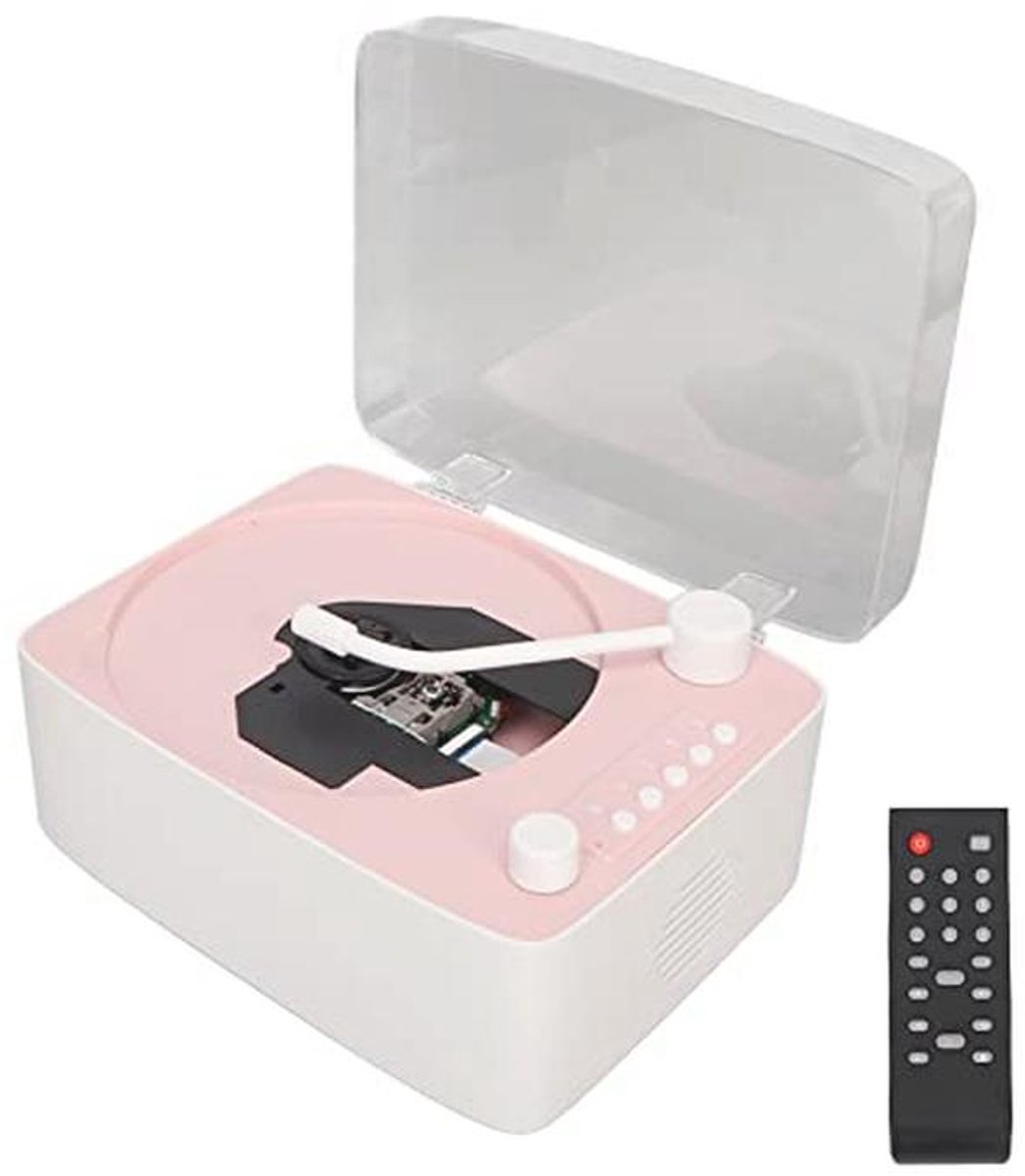 Draagbare CD-speler met HiFi Geluid, Afstandsbediening en USB/AUX Ondersteuning
