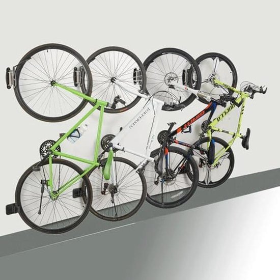 Rotating Bike Rack Rotatable Bicycle Rack Wall Mounted - Vertical Bicycle Hook Storage ...