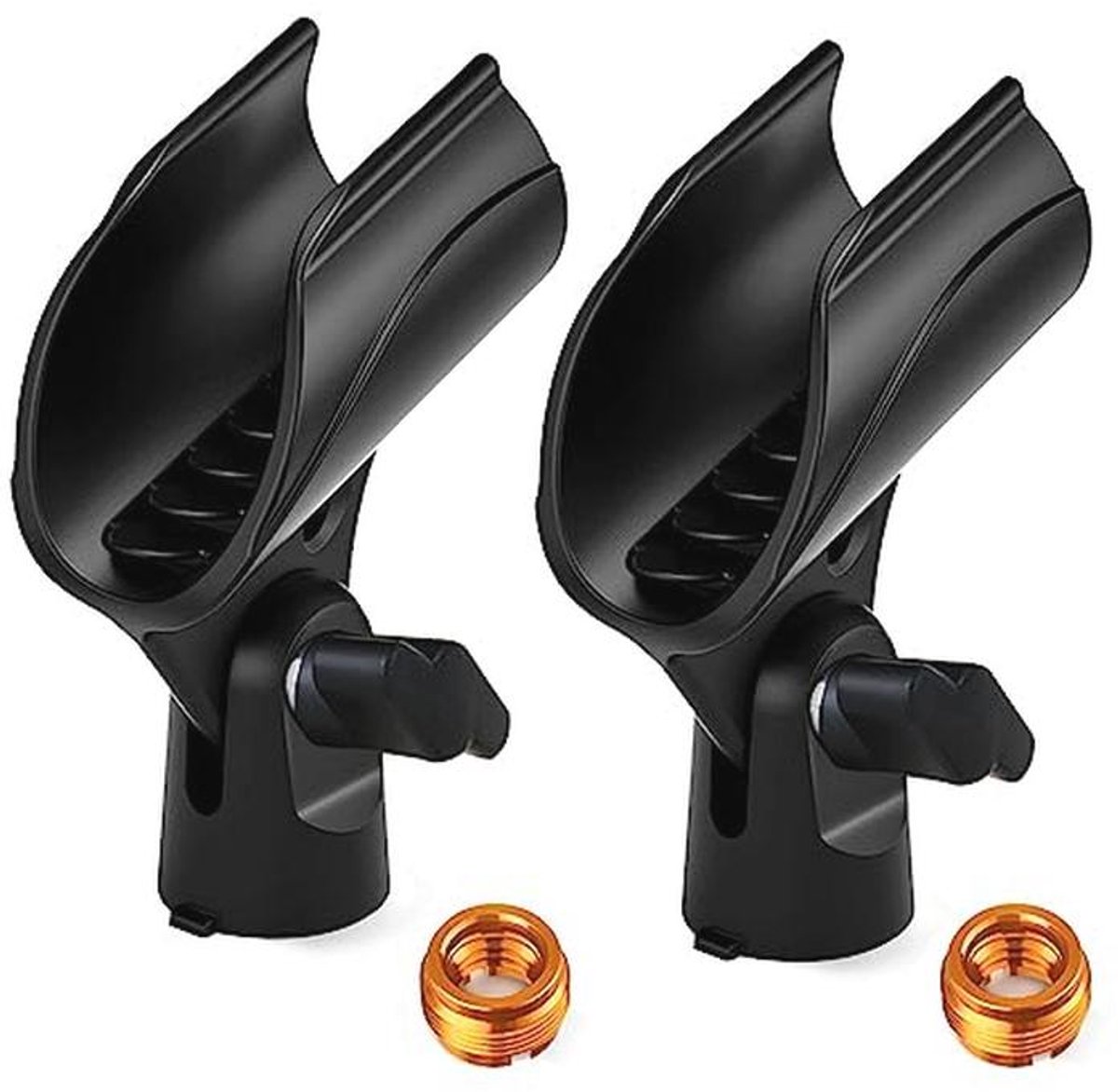 Universele Verstelbare Microfoon Clip met Schroef Adapter voor Microfoonstandaard