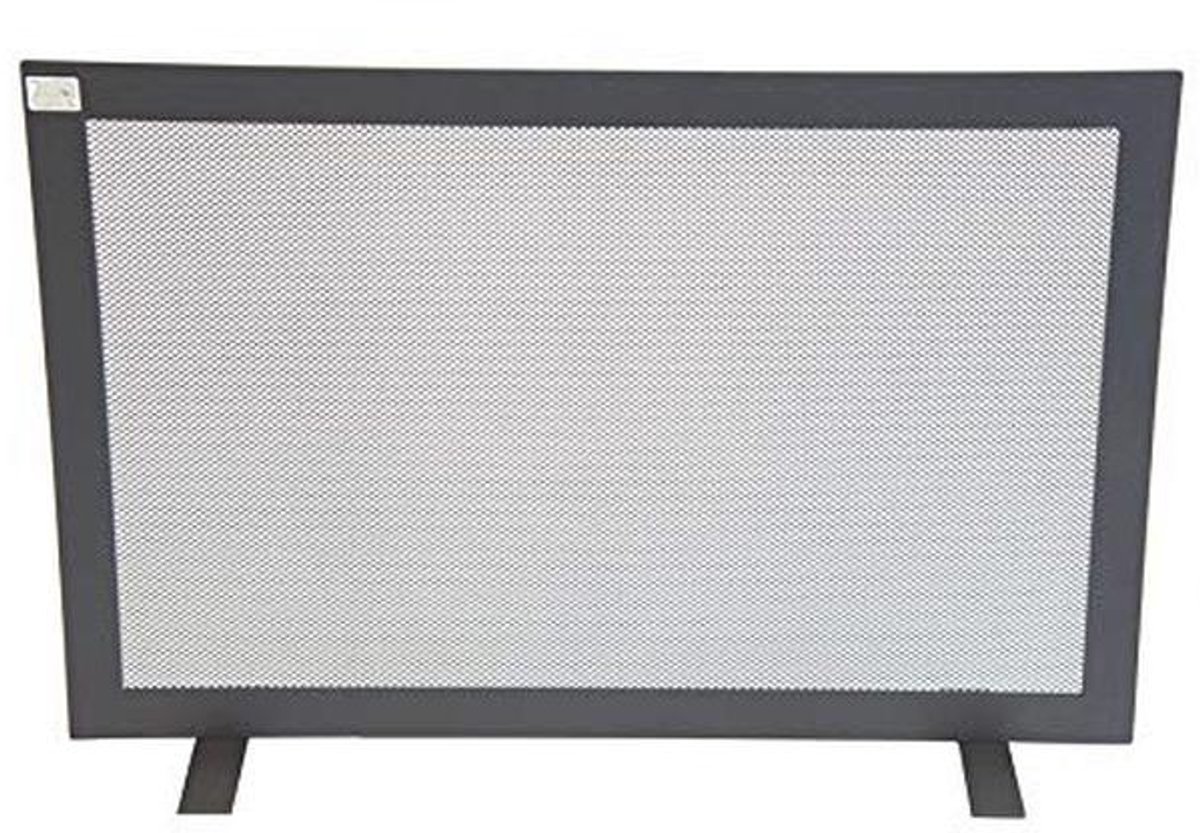 Raambescherming van smeedijzer voor open haard 60 x 40 cm