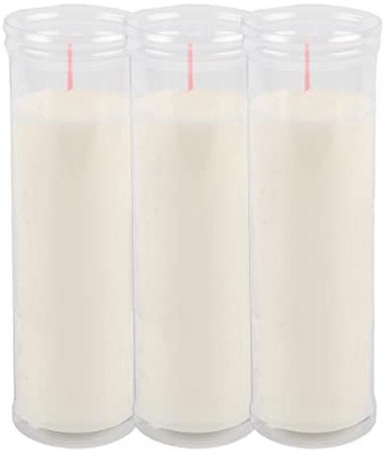 Hyoola Witte Kaarsen in Glas - Set van 24 Votiefkaarsen - Brandduur 12 Uur - Ongeparfumeerde Herdenkingskaarsen - Votiefkaarsen in Glas Hyoola Witte Kaarsen in Glas - Set van 24 Votiefkaarsen - Brandduur 12 Uur - Ongeparfumeerde Herdenkingskaarsen - Votiefkaarsen in Glas