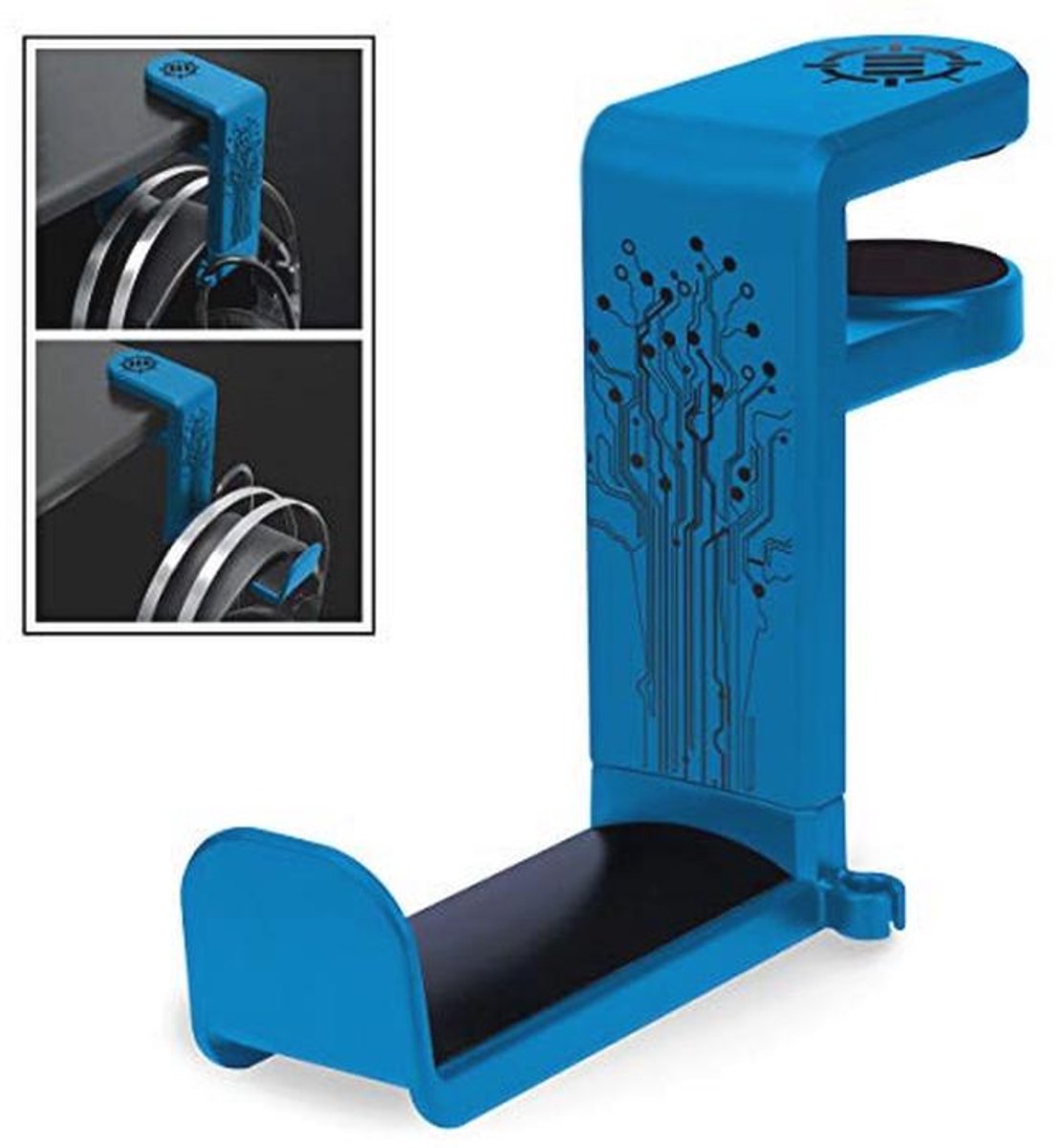 Hooftelefoon Hanger Onder Bureau met 360 Graden Rotatie in Diverse Kleuren