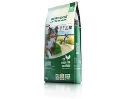 Droogvoer voor honden zonder tarwe en soja - 80% dierlijk eiwit, ideaal voor grote, middelgrote en kleine rassen - 25 kg