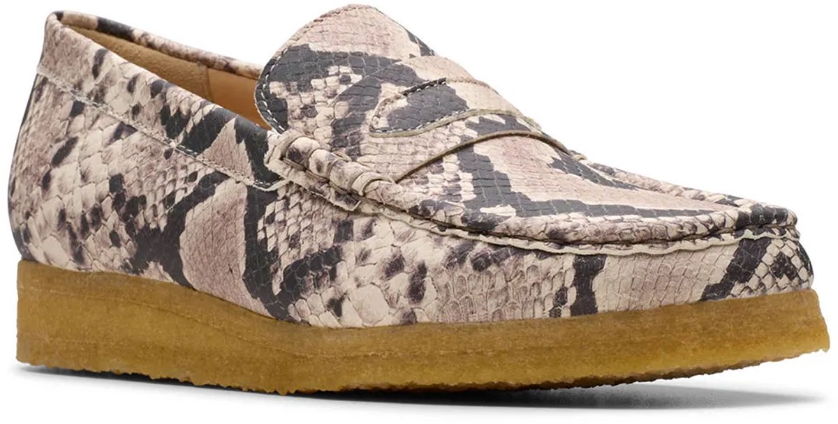 Clarks Shoes Wallabee Loafers Grijs EU 37 Vrouw