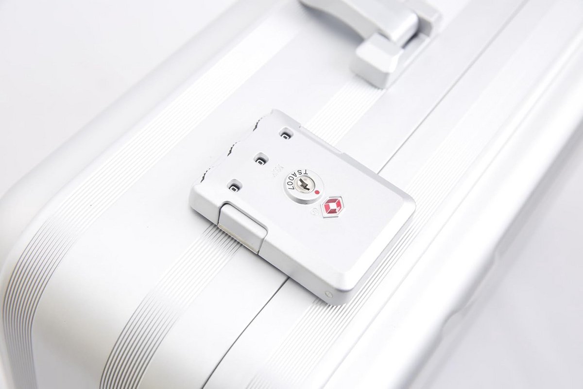 Stevige Aluminium Laptoptas met Cijferslot en Verwijderbaar Schuim