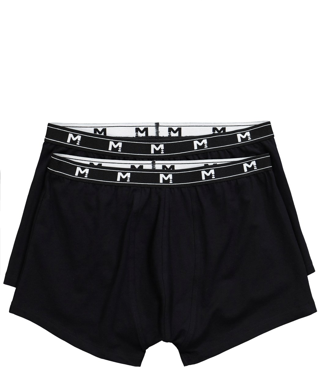 Men Plus - Heren - Heupbroek set van 2 onderbroek - Zwart - Maat XL