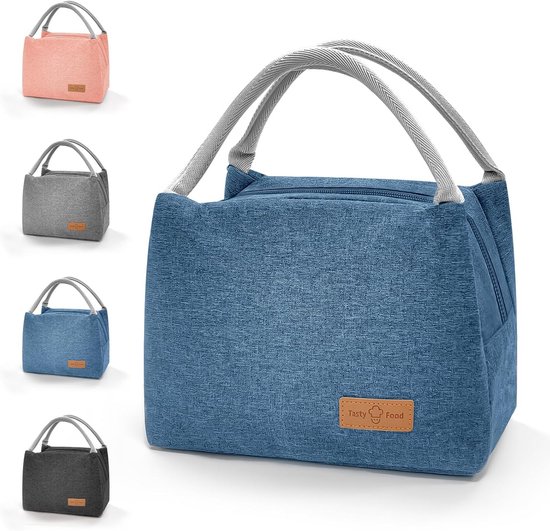 Geïsoleerde Lunchtas 6.3L - Draagbare Thermische Koeltas Voor Werk Picknick En Reizen Waterdichte Lunchzak Voor Dames En Heren